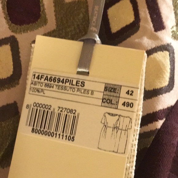 Beautiful Designer Dress Made in Italy NWT - Picture 6 of 8